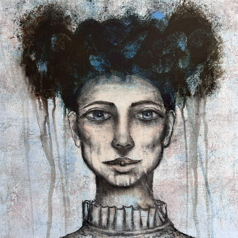 Jeune fille aux couettes