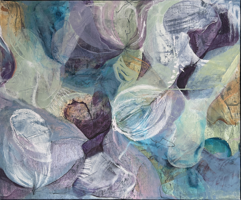 Hiver I-hz-sml Artiste abstrait contemporain Arcachon